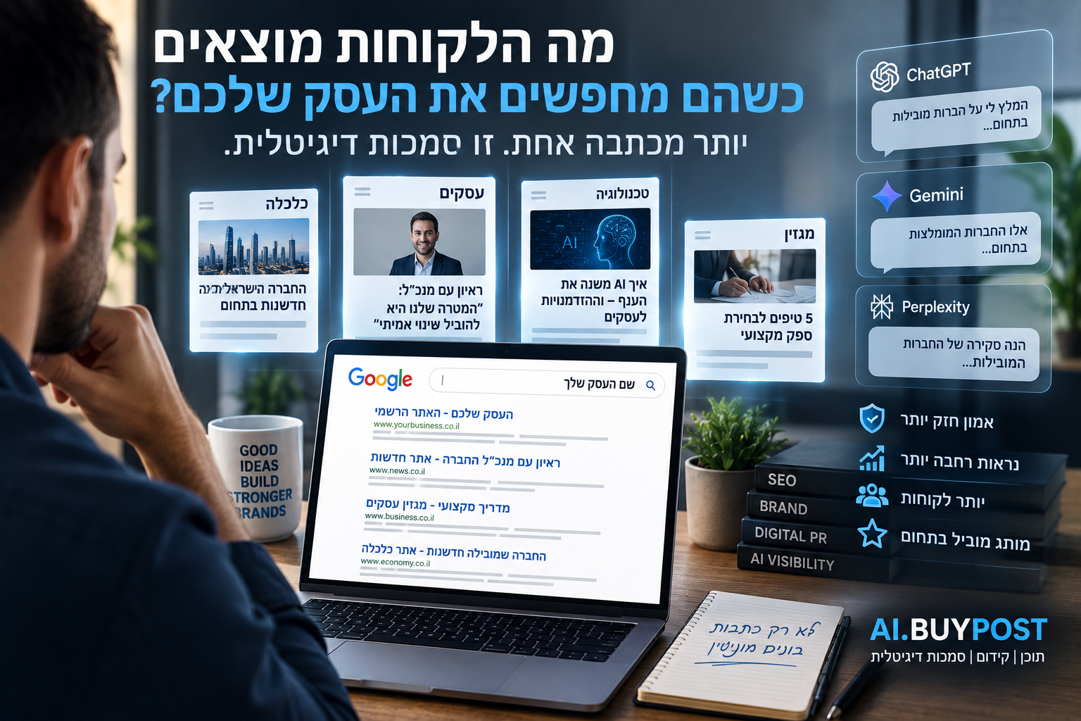 לא קונים כתבות – בונים סמכות דיגיטלית